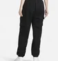 Штаны женские Nike Nsw Club Fleece Cargo Pants Black Dq5196-010