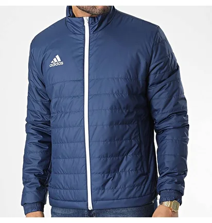 Пуховик чоловічий Adidas Jacket Ent22 Ljkt Blue IB6071