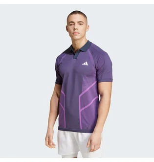 Поло мужское Adidas Tennis Pro Seamless Aeroready Freelift Polo Violet IM8894