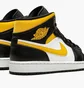 Кроссовки мужские Air Jordan 1 Mid Black/White 554724-177