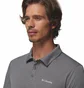 Поло мужское Columbia Zero Rules Light Grey 2118551024