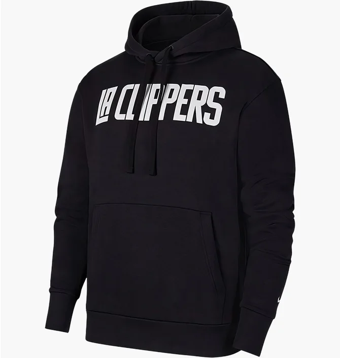 Худі чоловіче Nike Nba Los Angeles Clippers City Edition Logo Black CN2545-010