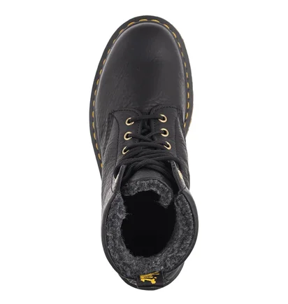 Ботинки мужские Dr. Martens Faux Fur Lined Grizzly Black 31873001