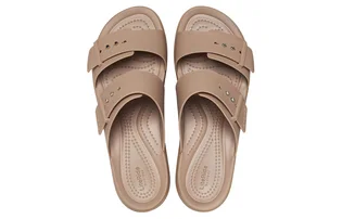 Тапочки женские CROCS Brooklyn Sandal Low Wedge Womens Beige 207431-2Q9