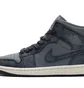 Кросівки жіночі Air Jordan 1 Mid Se Wmns Distressed Smoke Grey/Blue FJ3448-001