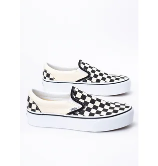Кеди унісекс Vans Classic Slip-On Beige/Black VN00018EBWW1M