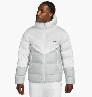 Куртка мужская Nike M Nk Sf Wr Pl-Fld Hd Jkt White/Grey Dr9605-100