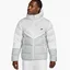 Куртка чоловіча Nike M Nk Sf Wr Pl-Fld Hd Jkt White/Grey Dr9605-100