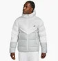 Куртка чоловіча Nike M Nk Sf Wr Pl-Fld Hd Jkt White/Grey Dr9605-100