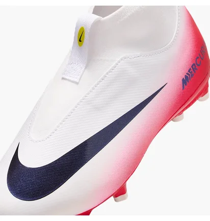 Бутси дитячі Nike Zoom Mercurial Superfly 10 Academy Fg/Mg White/Pink HM8956-600