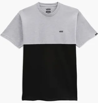 Футболка чоловіча Vans Colorblock Grey/Black VN0A3CZDATJ