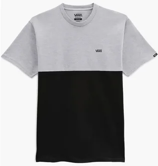 Футболка мужская Vans Colorblock Grey/Black VN0A3CZDATJ