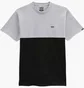 Футболка мужская Vans Colorblock Grey/Black VN0A3CZDATJ
