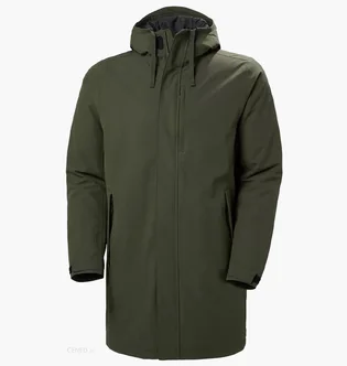 Парка мужская Helly Hansen Mono Material Ins Rain Coat Green 53644-431