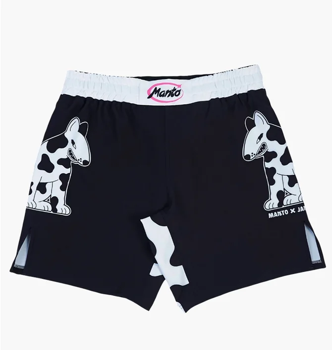 Шорти чоловічі Manto Fight Shorts Dogs Black/White 3336