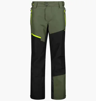 Штаны мужские CMP Pant Free Ride Green/Black 32W4007-E319