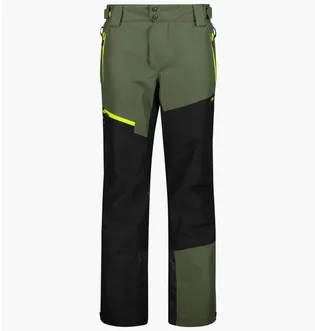 Штаны мужские CMP Pant Free Ride Green/Black 32W4007-E319