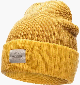 Шапка унисекс HELLY HANSEN Logo Cuff Beanie Yellow 67452-341