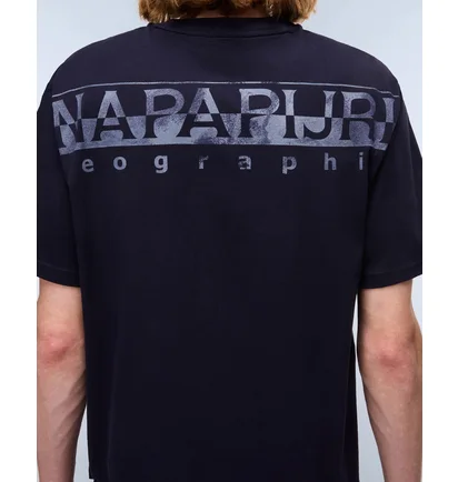 Футболка мужская Napapijri Fanes Blue NP0A88SE1761