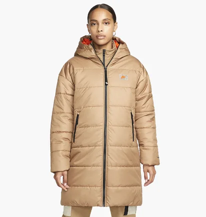 Парка жіноча Nike W Nsw Syn Tf Rpl Hd Parka Su Beige Dx5684-258