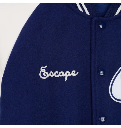 Куртка мужская Nike X Nigo MenS Varsity Jacket Blue/White FV5670-492