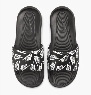 Тапочки чоловічі Nike Victori One Slide Print Black Cn9678-008