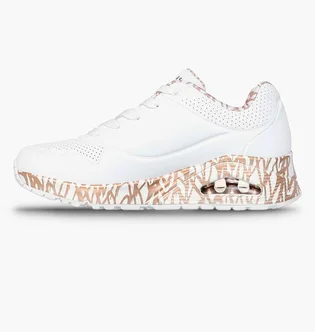 Кросівки жіночі Skechers Uno Loving Love X Jgoldcrown White 155506-WTRG
