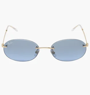 Солнцезащитные очки Ray-Ban Gold/Blue RB-3767-001-4C-54