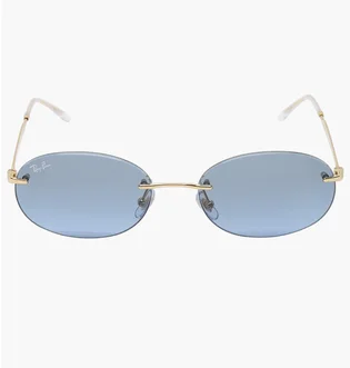 Солнцезащитные очки Ray-Ban Gold/Blue RB-3767-001-4C-54
