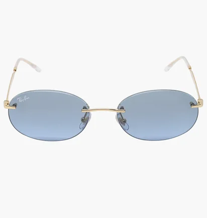 Солнцезащитные очки Ray-Ban Gold/Blue RB-3767-001-4C-54