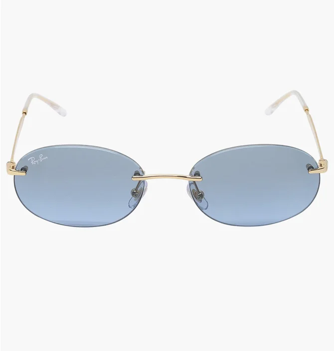 Солнцезащитные очки Ray-Ban Gold/Blue RB-3767-001-4C-54