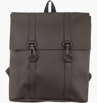 Рюкзак унісекс Rains Backpacks Brown 1357-BLACK