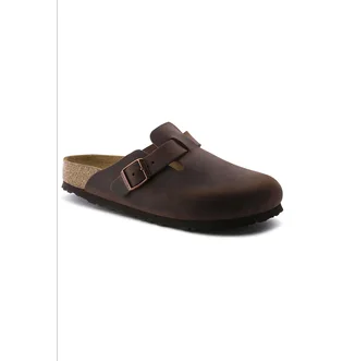 Сандали женские Birkenstock Boston Soft Footbed Sandals Brown 159713