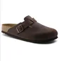 Сандали женские Birkenstock Boston Soft Footbed Sandals Brown 159713