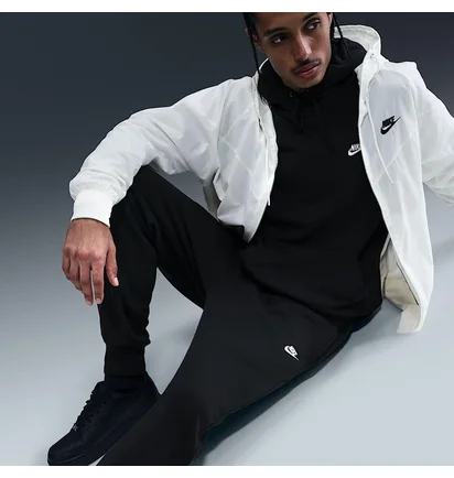 Спортивний костюм чоловічий Nike Club Fleece Black FN3859-010__FN3787-010