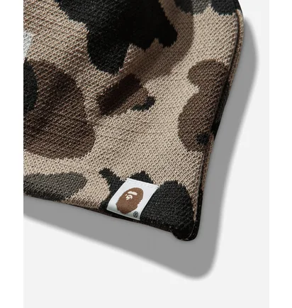 Шапка мужская Bape 1St Camo Knit Multi 1L80181002
