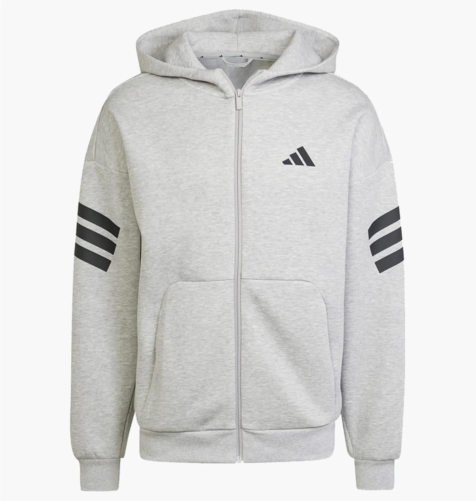 ᐉ Толстовка чоловіча Adidas Future Icons 3-Stripes Full-Zip Grey