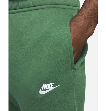 Штаны мужские Nike Sportswear Club Fleece Green Bv2671-341