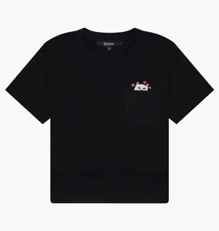 Футболка жіноча RipNDip Nermal Loves Black RNDWOM72