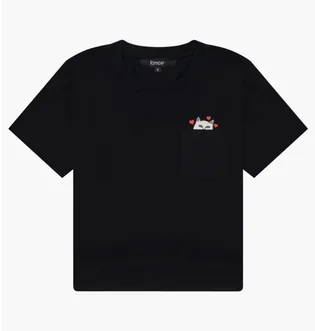 Футболка женская RipNDip Nermal Loves Black RNDWOM72