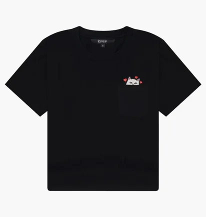 Футболка жіноча RipNDip Nermal Loves Black RNDWOM72
