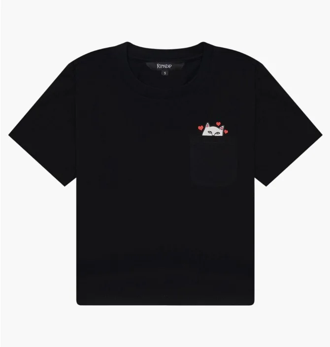Футболка жіноча RipNDip Nermal Loves Black RNDWOM72