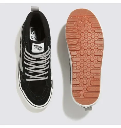 Кеди чоловічі Vans Sk8-Hi Mte-1 Tonal Check Black VN0A5HZYBM8