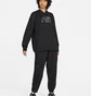 Худи унисекс Nike Air Fleece Hoodie Black Dm6059-010