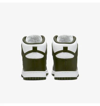 Кросівки чоловічі Nike Dunk High Retro Cargo White/Olive Dd1399-107
