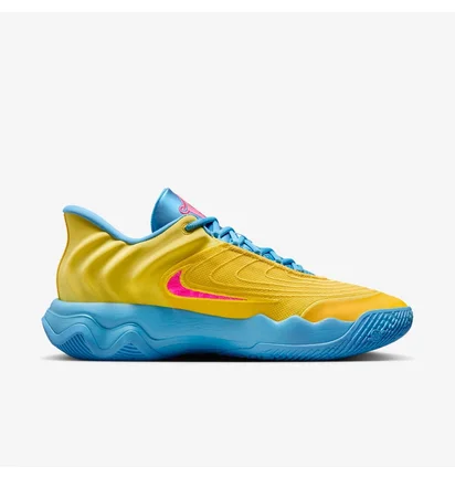 Кроссовки мужские Nike Giannis Immortality 4 Yellow/Light Blue FQ3680-700