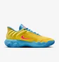 Кроссовки мужские Nike Giannis Immortality 4 Yellow/Light Blue FQ3680-700