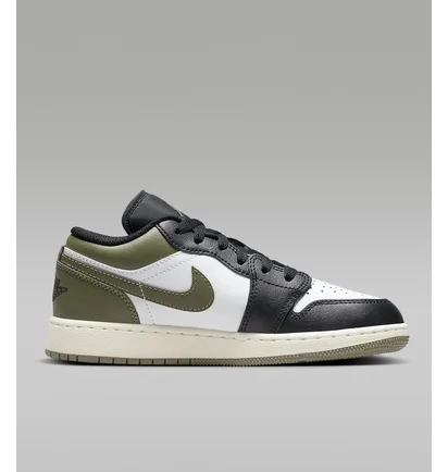 Кроссовки детские air Jordan Low (Gs) Olive/Black 553560-092
