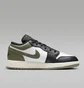 Кроссовки детские air Jordan Low (Gs) Olive/Black 553560-092