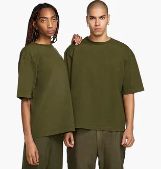 Футболка унисекс Nike Every Stitch Considered Garment Dyed Olive FQ0276-355